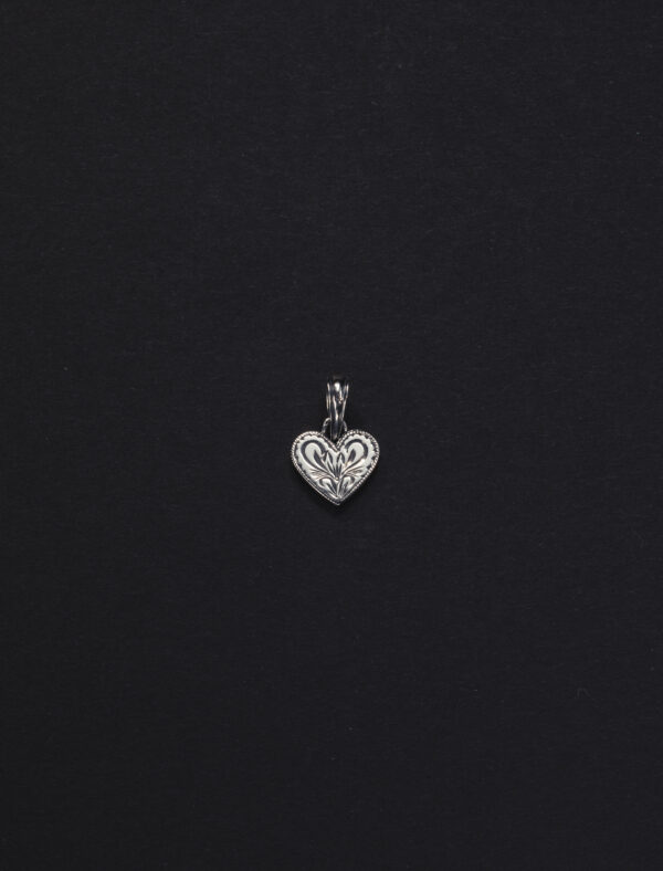 Engraved Heart Pendant