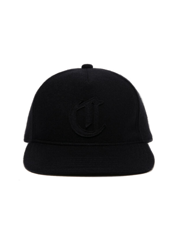 Wool Melton 5 Panel Cap