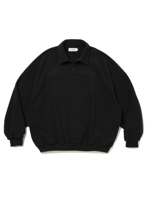 Fleece Sweat Polo Shirt