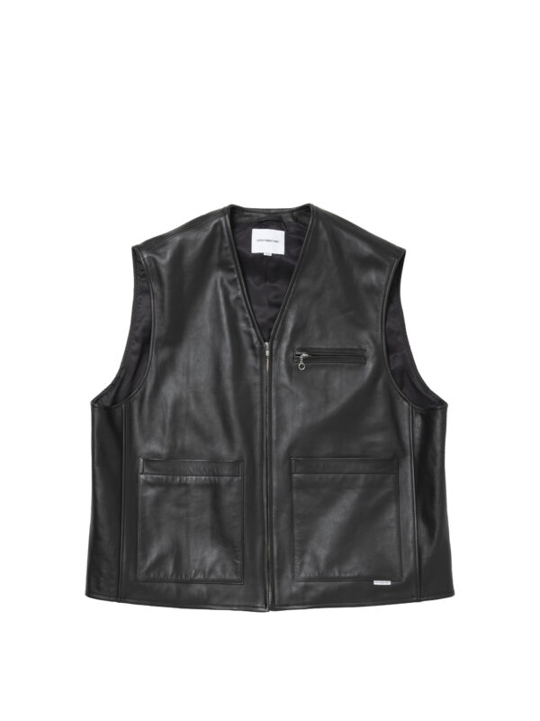 Leather Work Vest