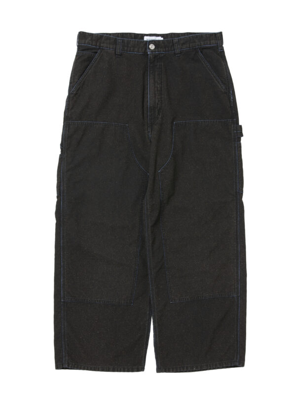 Grainy Denim Double Knee Painter Pants