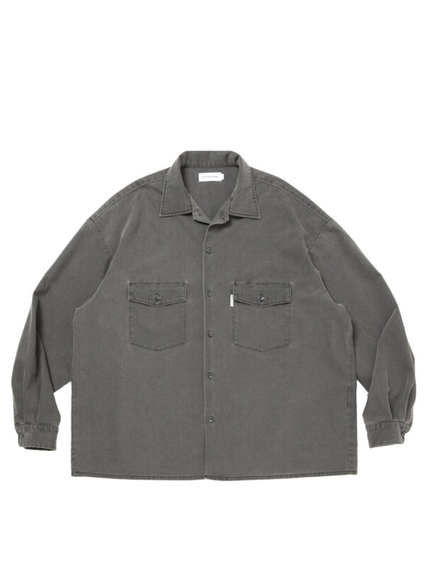 Pigment Coating T/R Twill L/S Work Shirt