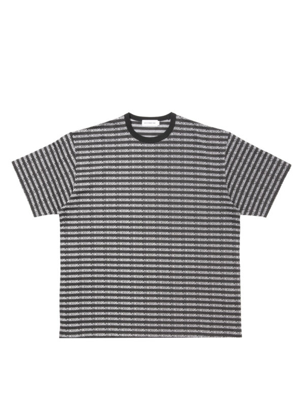 Supima Jacquard Border S/S Tee